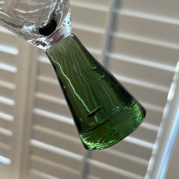 5 Carnival Cruise Line Souvenir Shot Glasses Clear Blue Green Turquoise - Picture 11 of 13